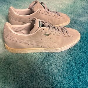 🔥HOT DEAL🔥 Puma Suede Classic Men's Gray Sneakers Sz 11.5
